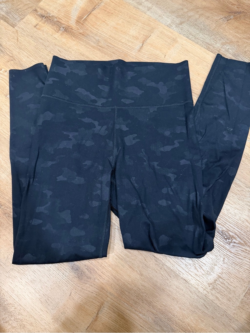 All In Motion High-Waist Black Camo Leggings